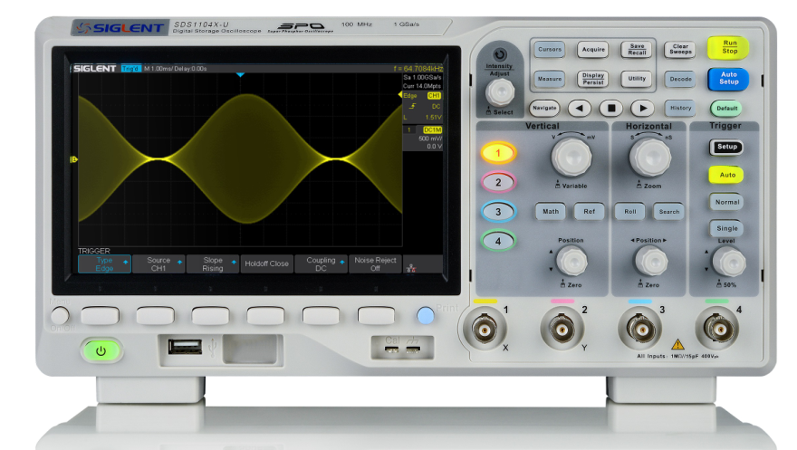 100MHz 4ch オシロスコープ