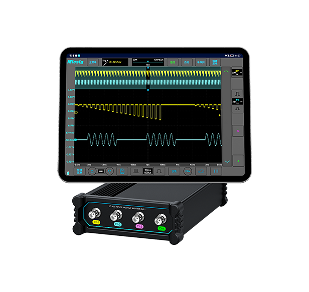 PCベース 200MHz 4ch オシロスコープ