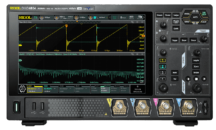 12bit 800MHz 4ch デジタルオシロスコープ