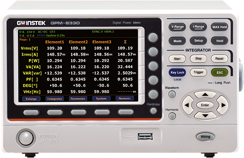 2入力 パワーメータ GPIB/デジタルIO付