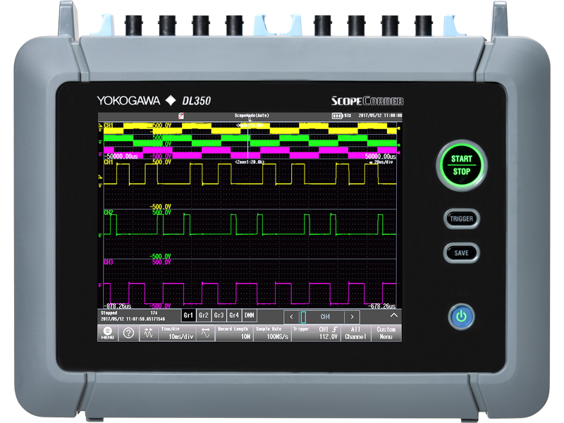 スコープコーダ　1MS/s 2ch 高電圧&実効値モジュール